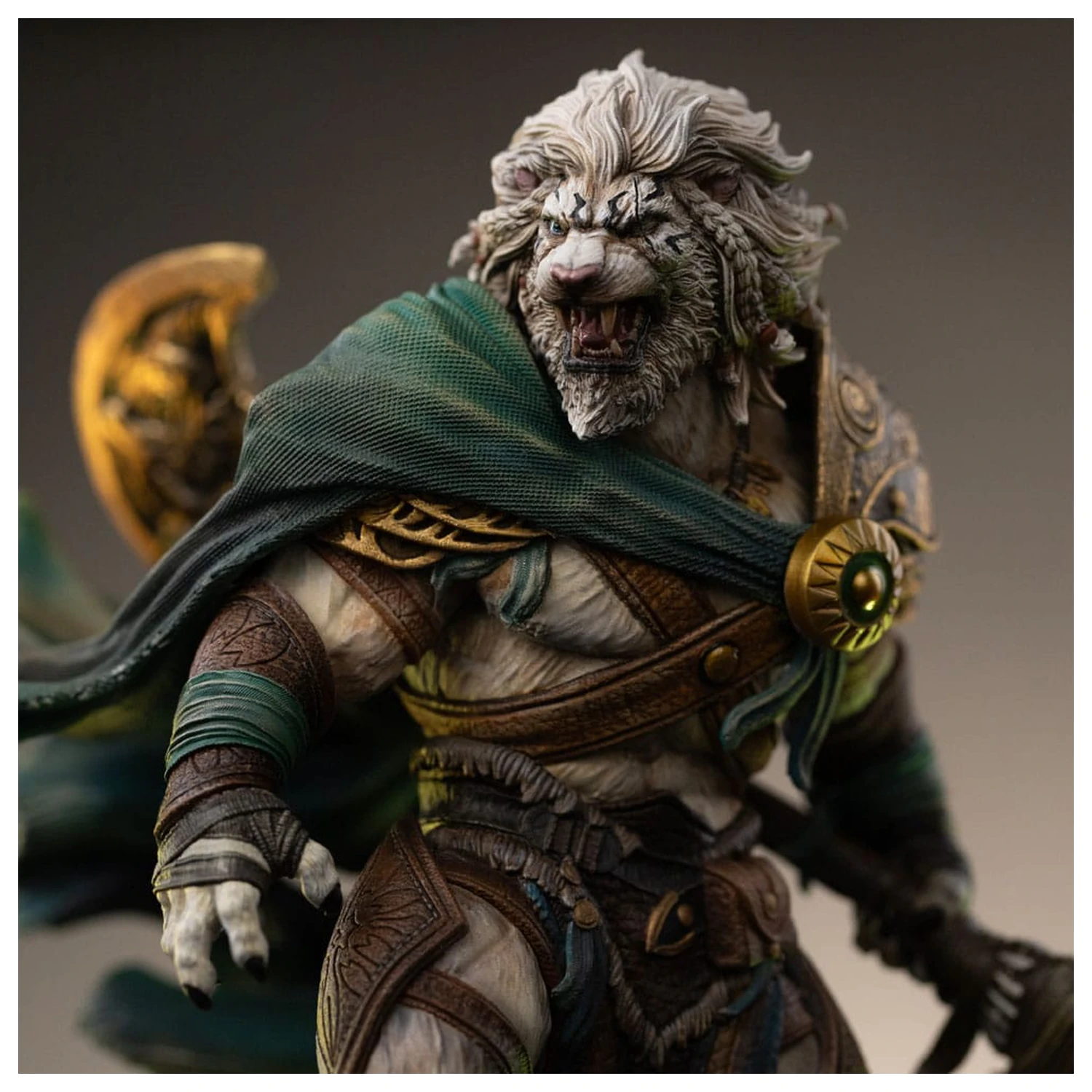 Magic The Gathering Art Scale Socha 1/10 Ajani Goldmane 26 cm fotografii produktu