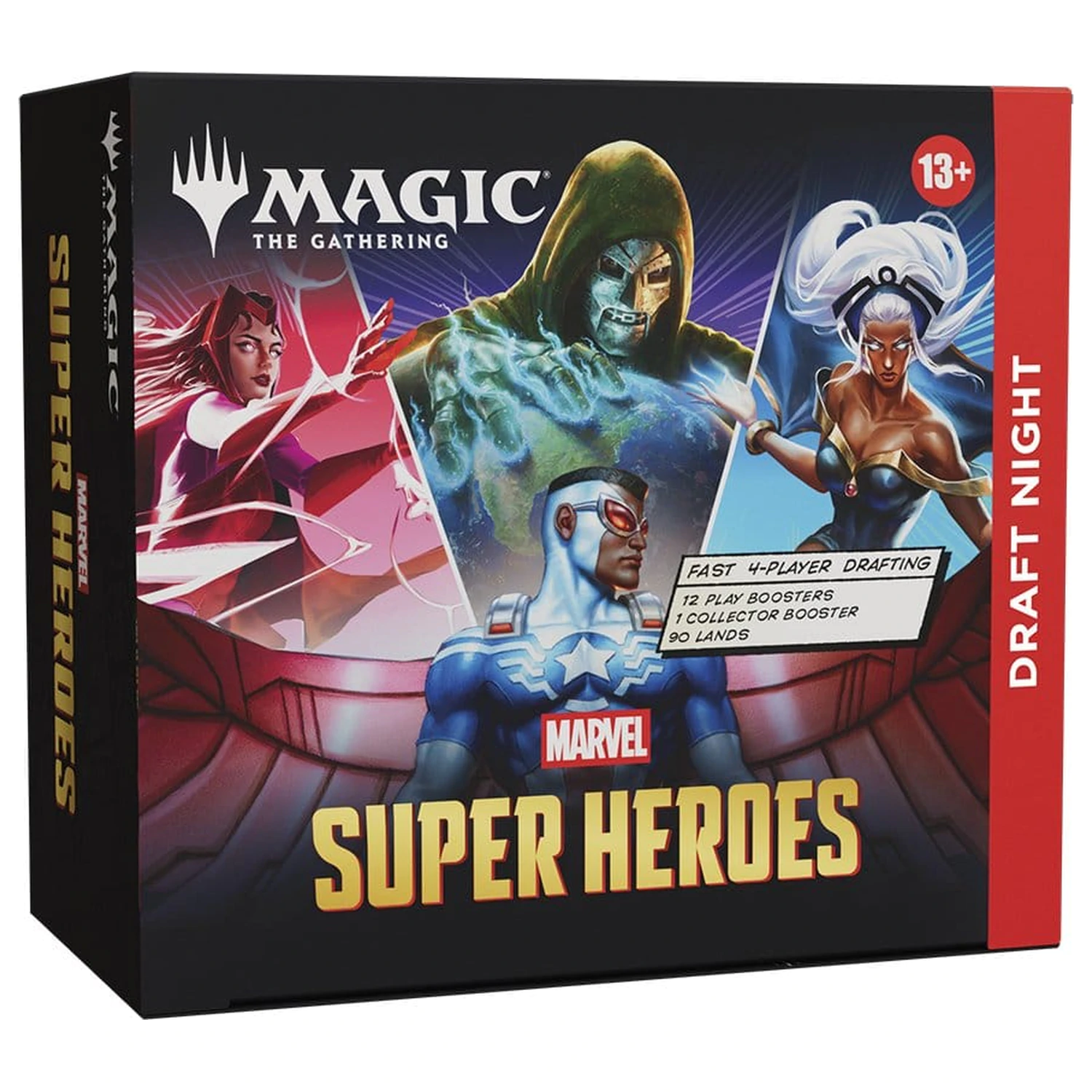 Magic the Gathering Marvel Super Heroes Draft Night anglicky fotografii produktu