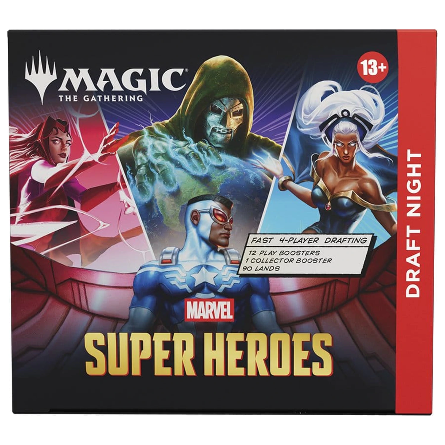 Magic the Gathering Marvel Super Heroes Draft Night anglicky fotografii produktu
