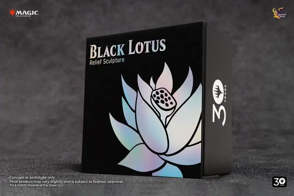 Magic The Gathering Reliéfní Skulptura Black Lotus Previews Exclusive 17 x 15 cm fotografii produktu