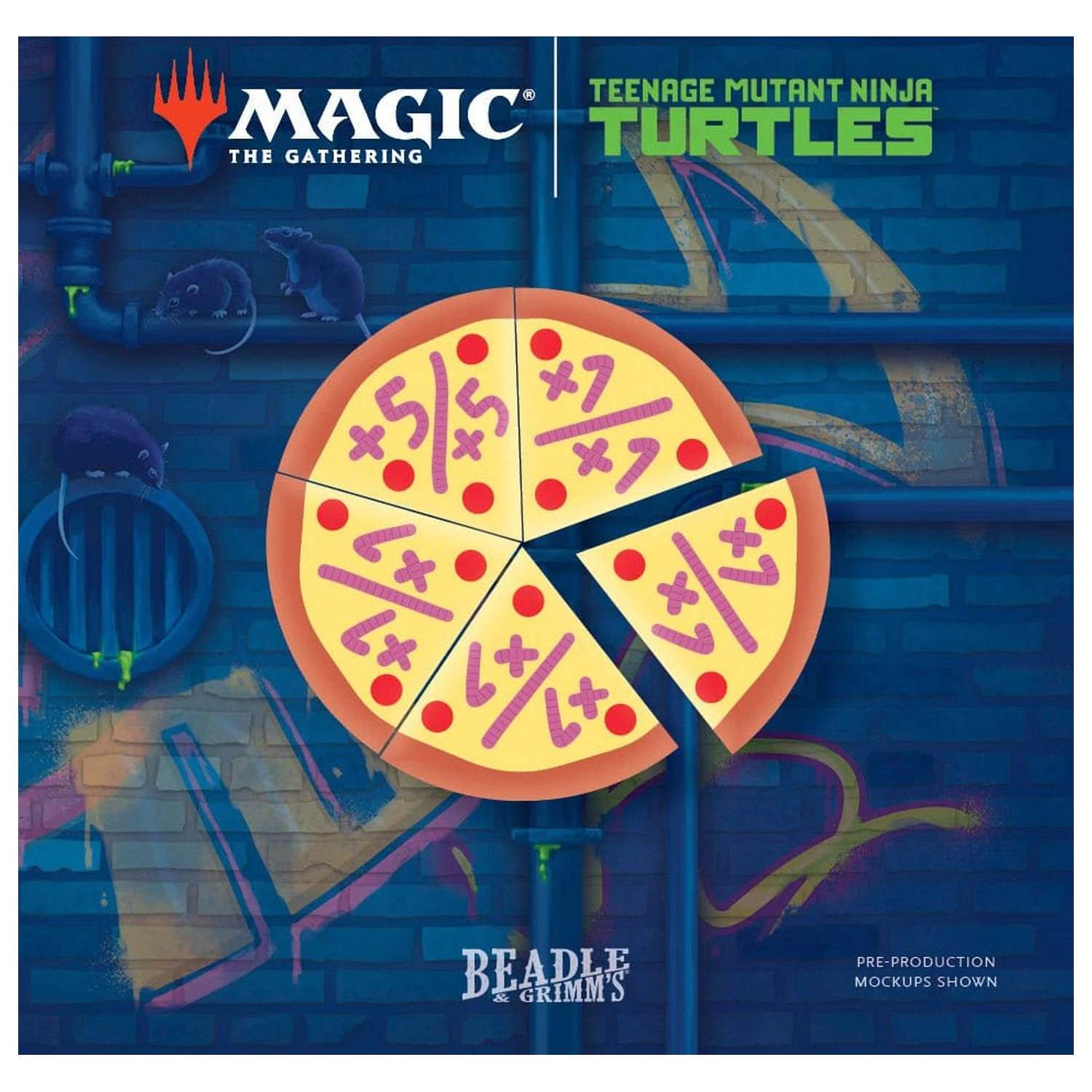Magic the Gathering balíček kostek a žetonů Teenage Mutant Ninja Turtles *Anglicky* fotografii produktu