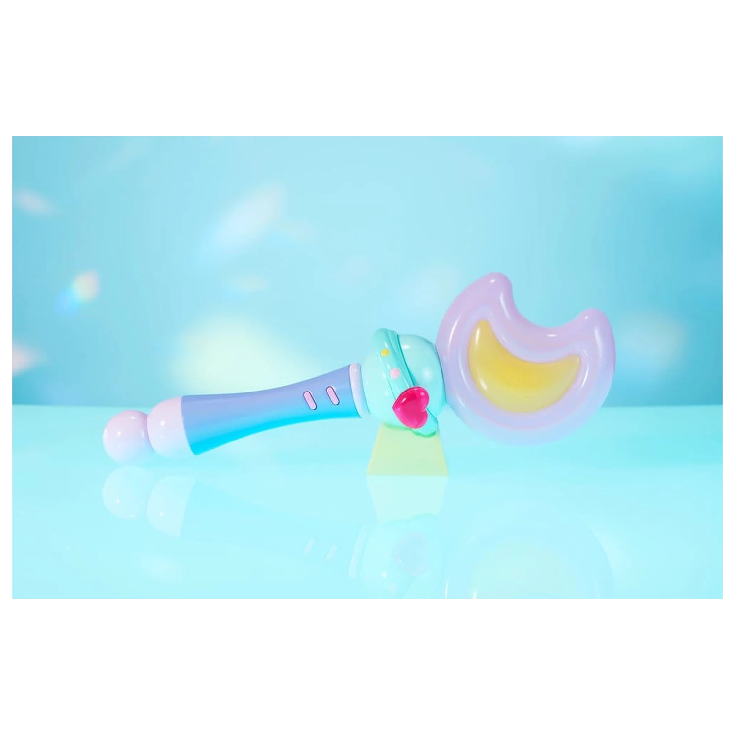 Magical Sisters Lulutto Lilly Proplica replika Moontoneoneon & GlassHeart DreamPact set 25 cm fotografii produktu