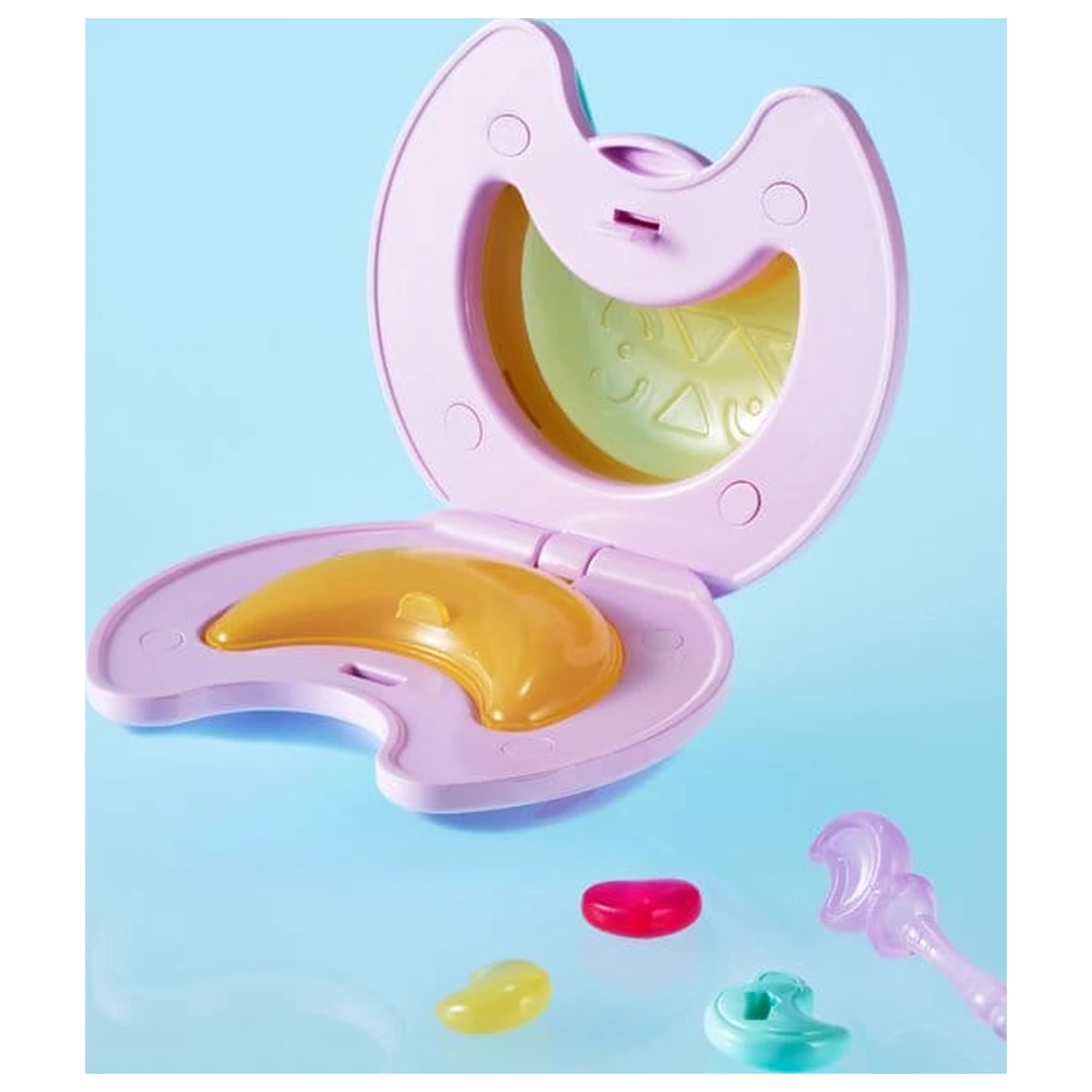 Magical Sisters Lulutto Lilly Proplica replika Moontoneoneon & GlassHeart DreamPact set 25 cm fotografii produktu