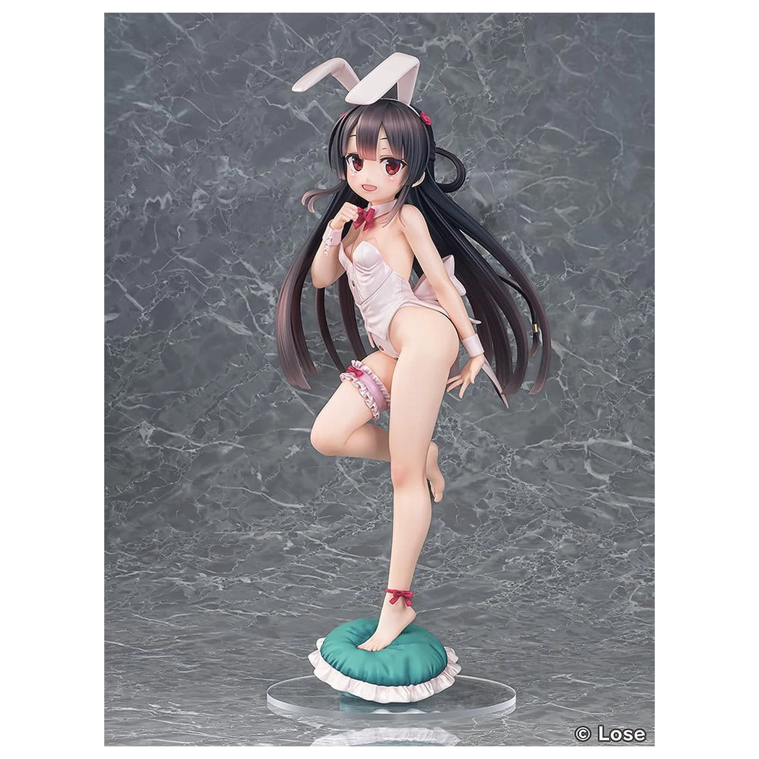 Maitetsu Last Run!! Socha 1/3 Hachiroku: White Bunny Ver. 40 cm fotografii produktu