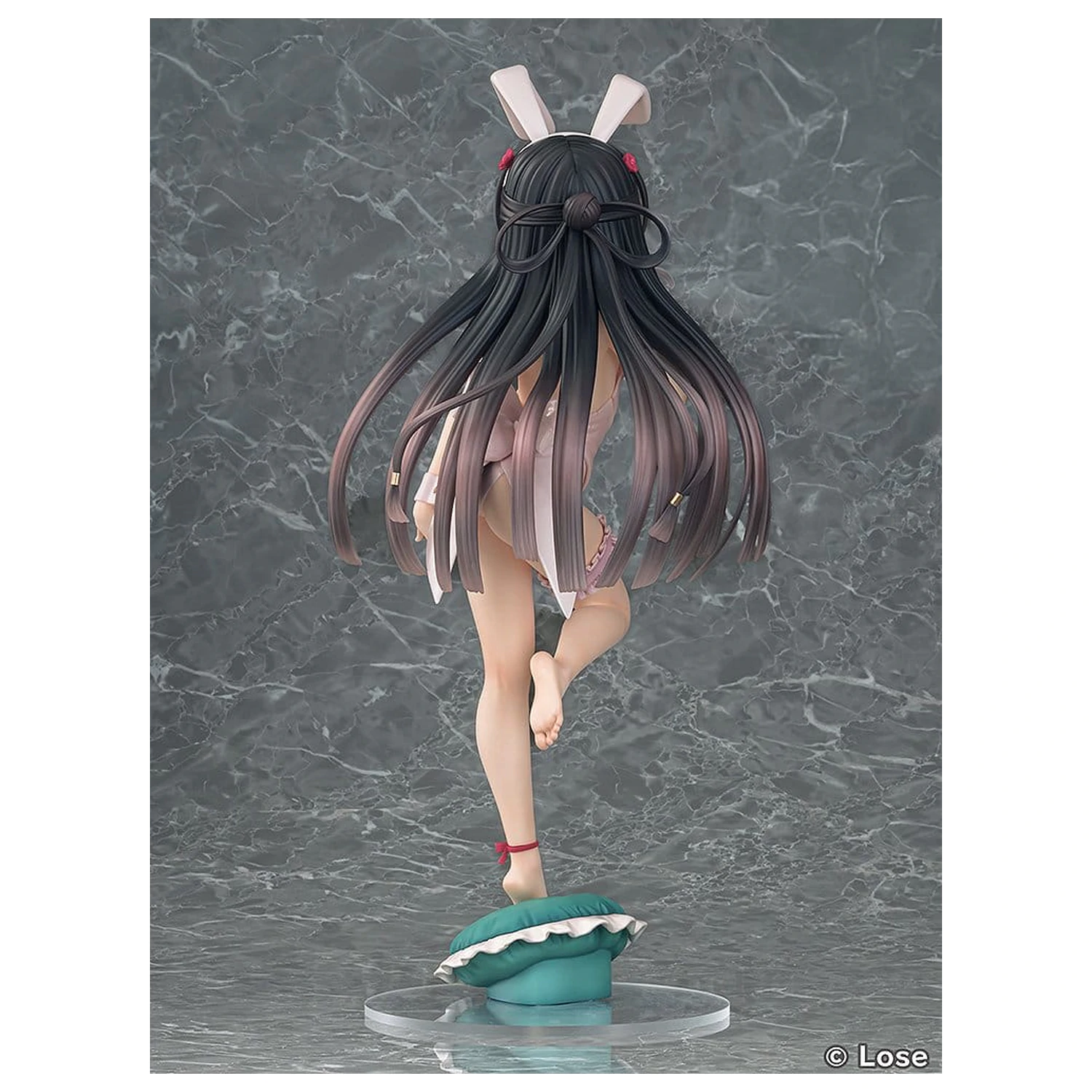 Maitetsu Last Run!! Socha 1/3 Hachiroku: White Bunny Ver. 40 cm fotografii produktu