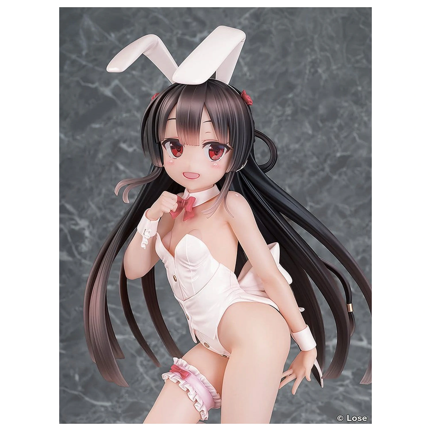 Maitetsu Last Run!! Socha 1/3 Hachiroku: White Bunny Ver. 40 cm fotografii produktu