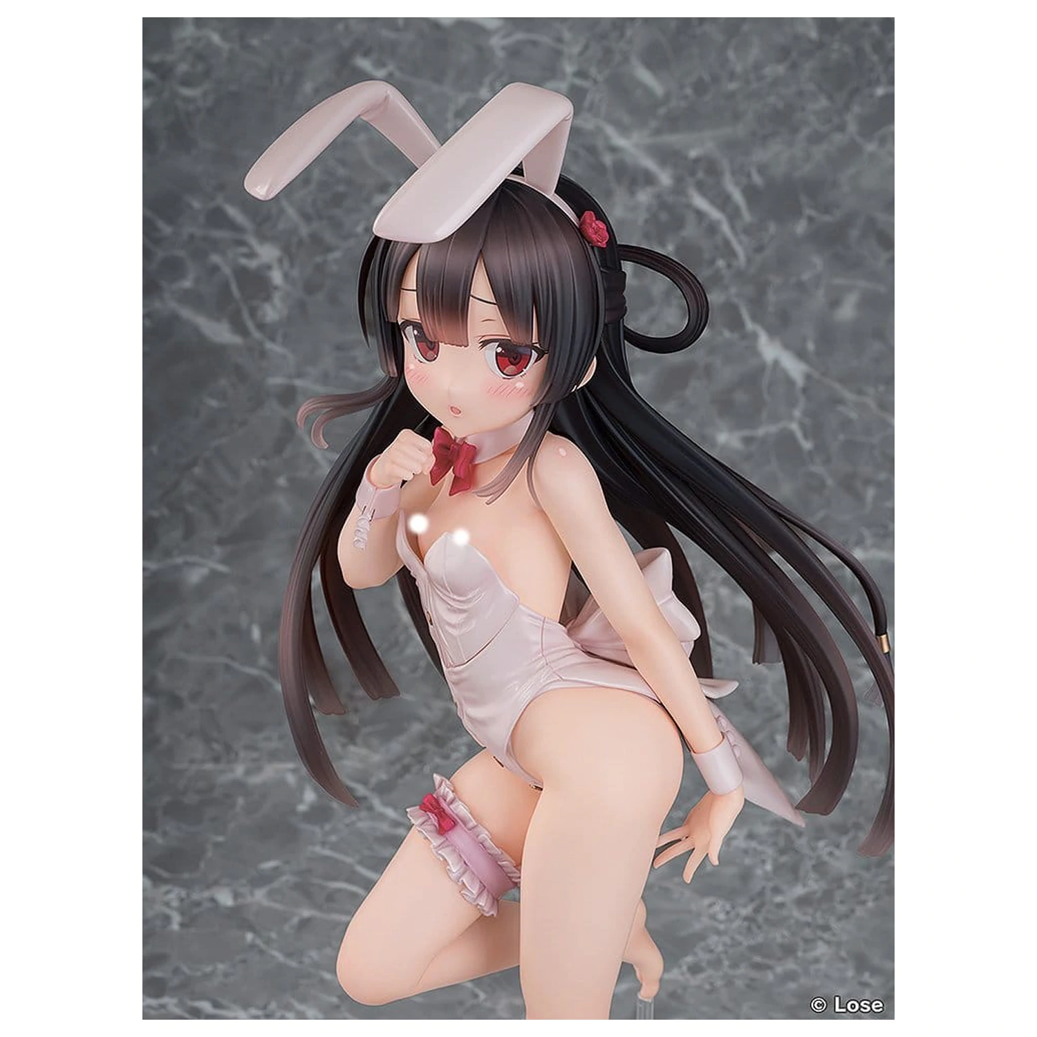 Maitetsu Last Run!! Socha 1/3 Hachiroku: White Bunny Ver. 40 cm fotografii produktu