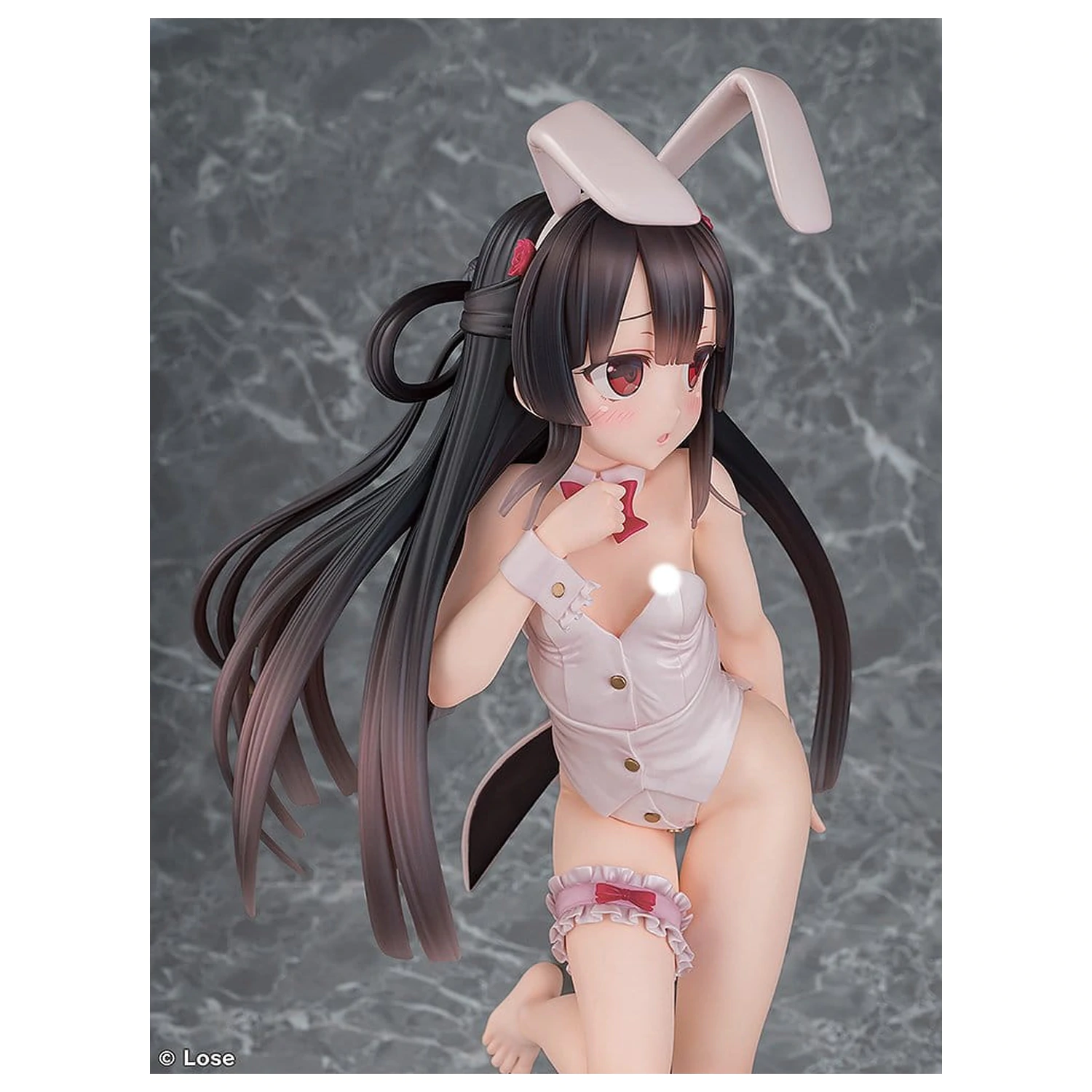 Maitetsu Last Run!! Socha 1/3 Hachiroku: White Bunny Ver. 40 cm fotografii produktu