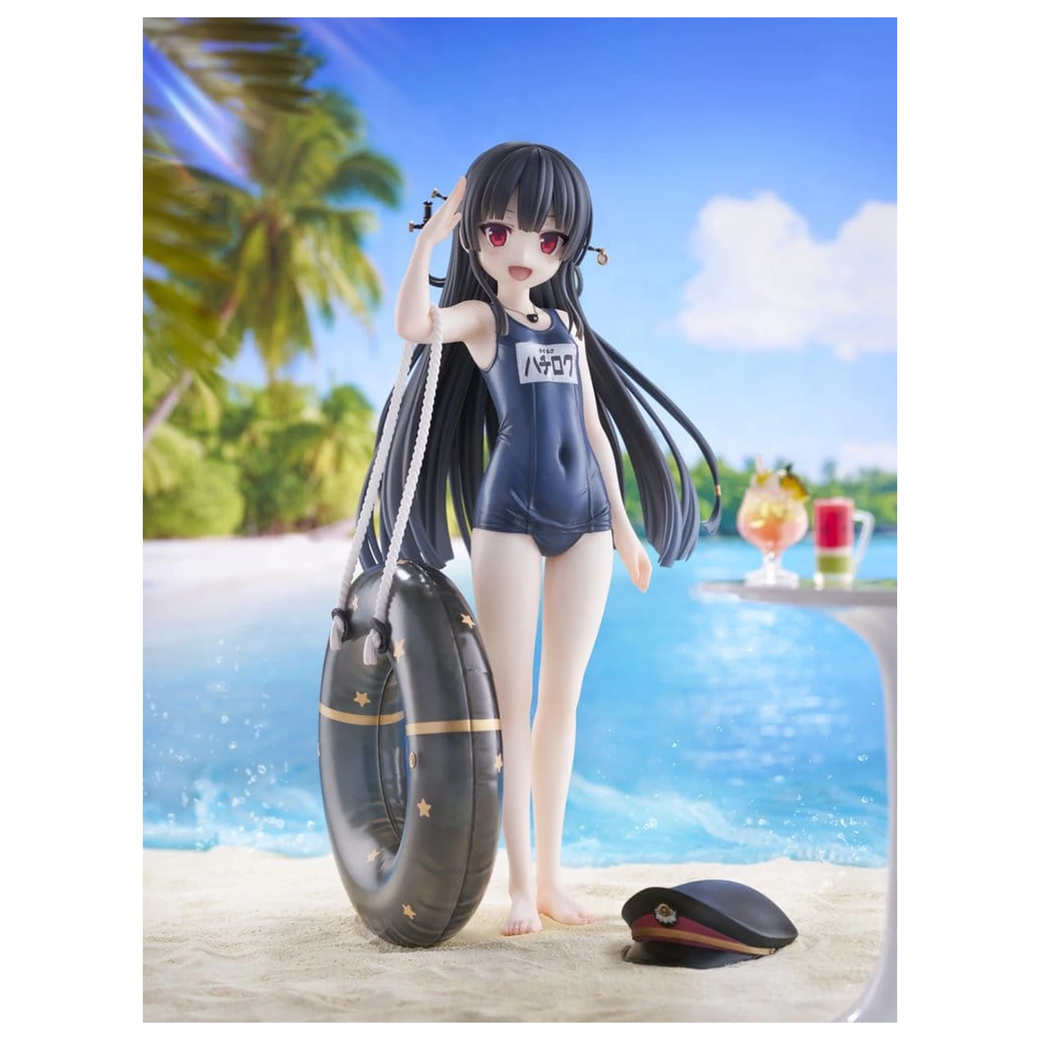 Maitetsu Last Run!! KoiKoi -Sakura- PVC Figurka 1/6 Hachiroku School Swimsuit Ver. 23 cm fotografii produktu
