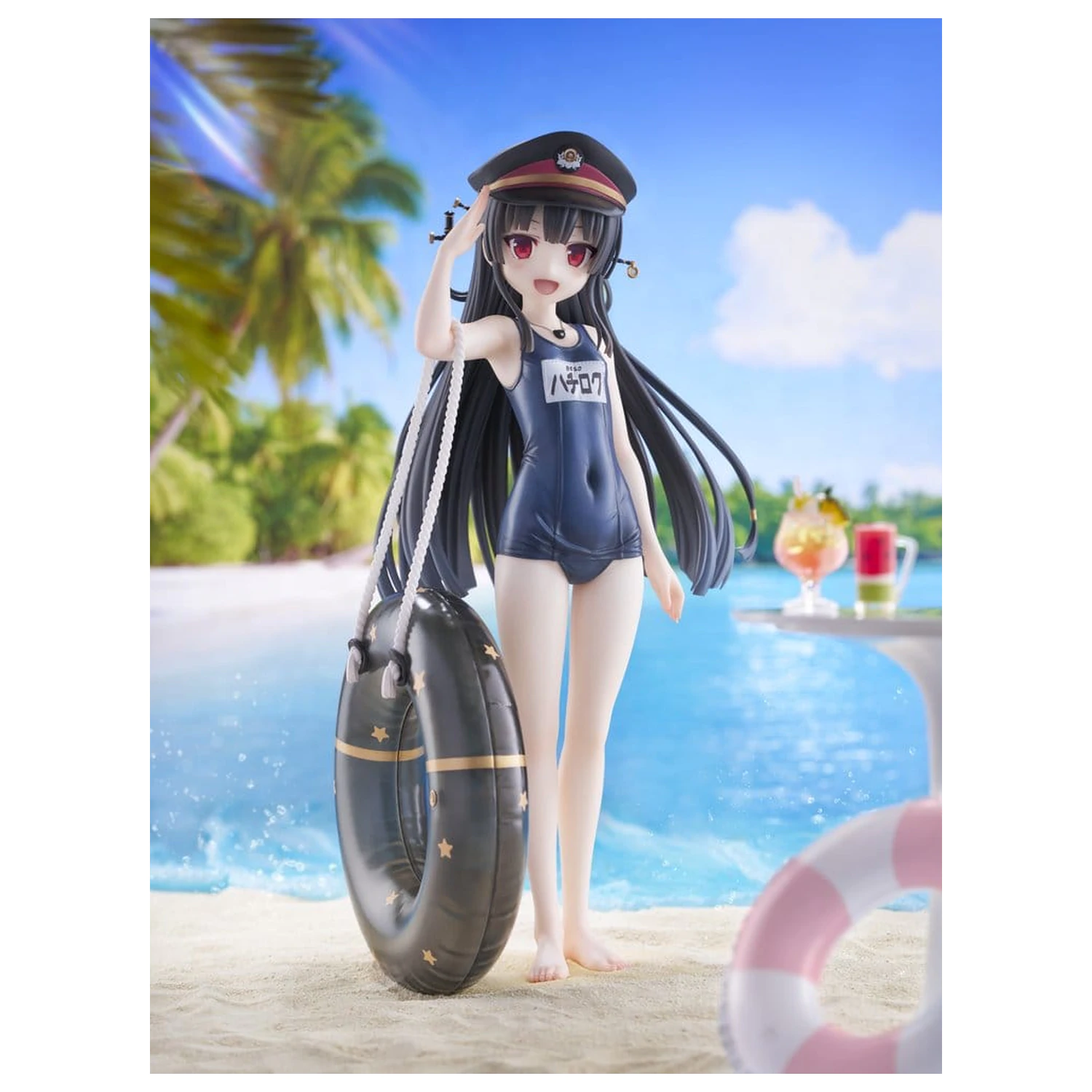 Maitetsu Last Run!! KoiKoi -Sakura- PVC Figurka 1/6 Hachiroku School Swimsuit Ver. 23 cm fotografii produktu