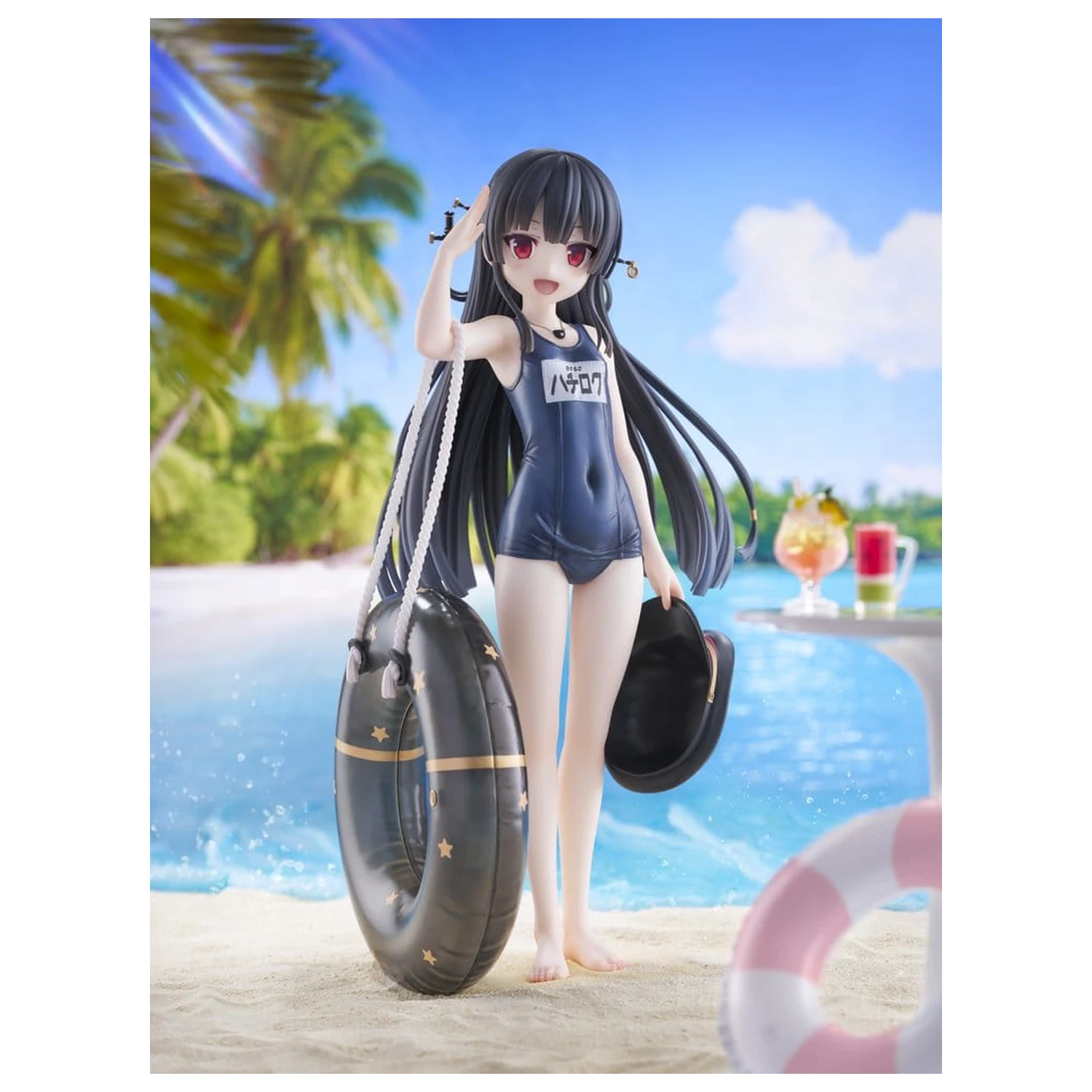 Maitetsu Last Run!! KoiKoi -Sakura- PVC Figurka 1/6 Hachiroku School Swimsuit Ver. 23 cm fotografii produktu