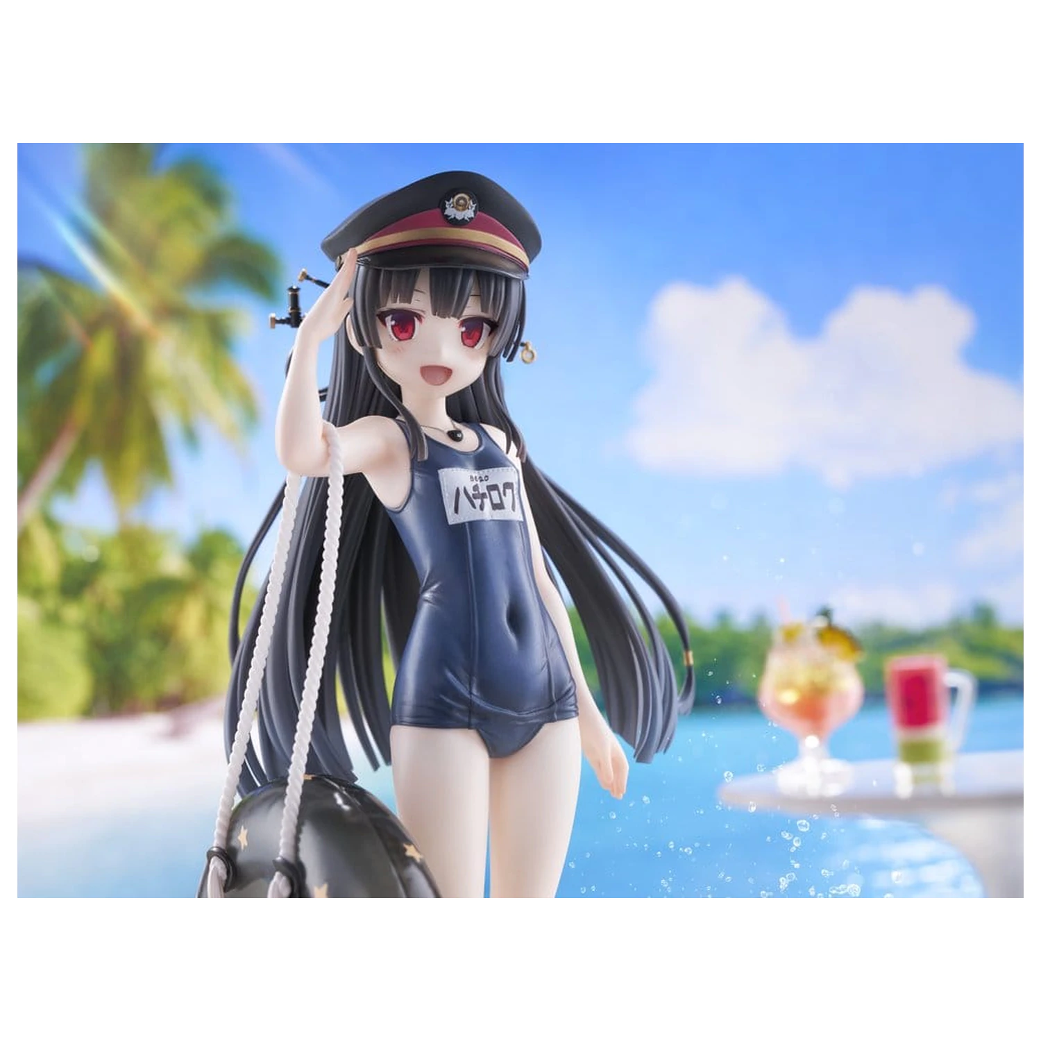 Maitetsu Last Run!! KoiKoi -Sakura- PVC Figurka 1/6 Hachiroku School Swimsuit Ver. 23 cm fotografii produktu