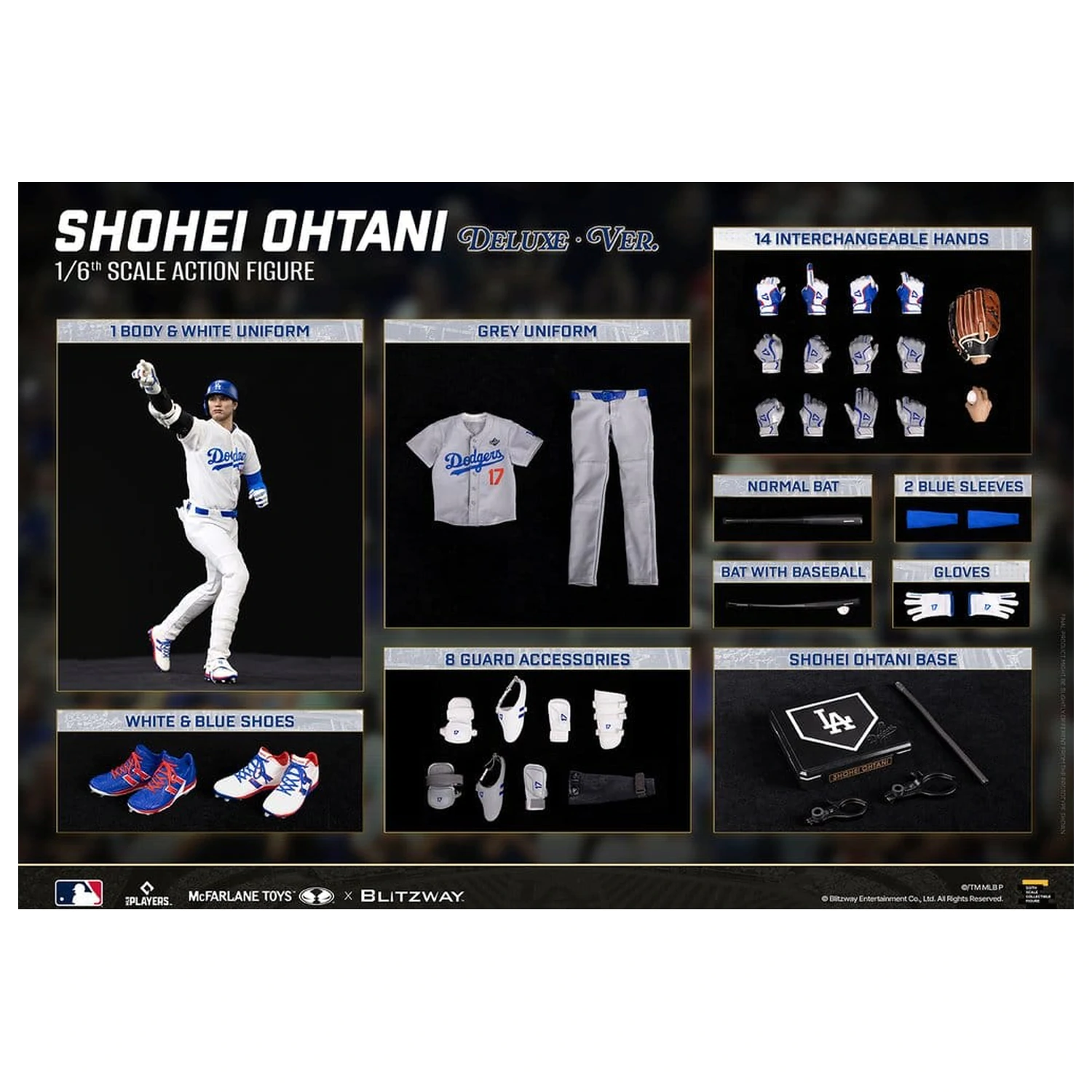 Major League Baseball Premium UMS akční figurka 1/6 Ohtani Shohei (DX Ver.) 35 cm fotografii produktu