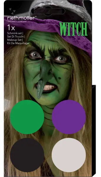 Makeup, sada make-upu pro čarodějnice fotografii produktu