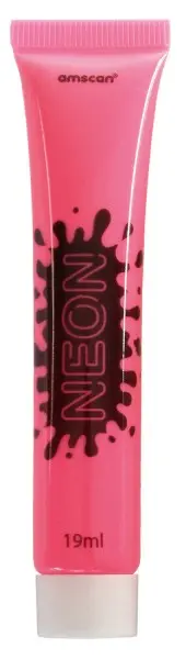 Make Up, Neonově růžová barva na obličej fotografii produktu