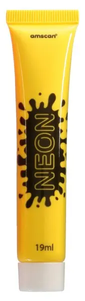 Make-up, neonově žlutá barva na obličej fotografii produktu