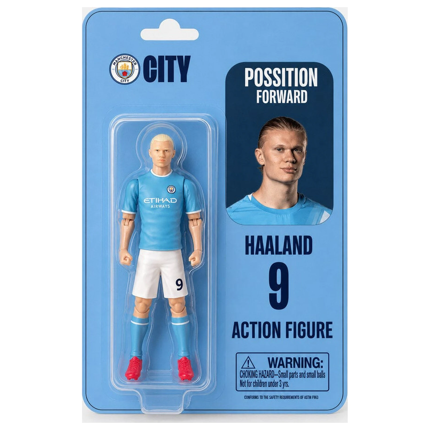 Manchester City Haaland Akční figurka 10cm fotografii produktu