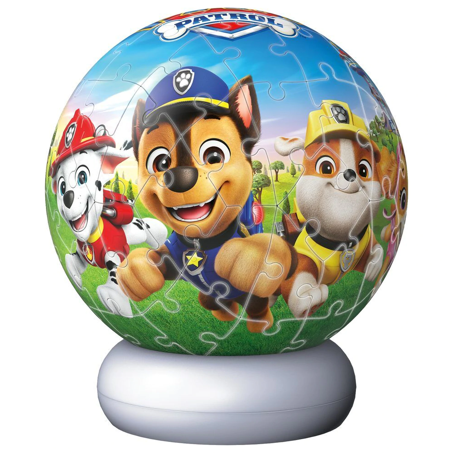 Paw Patrol 3D noční světlo puzzle koule 74ks fotografii produktu
