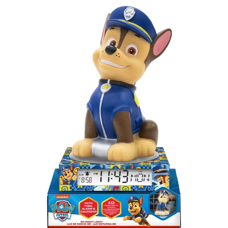 Paw Patrol 3D lampa s budíkem fotografii produktu