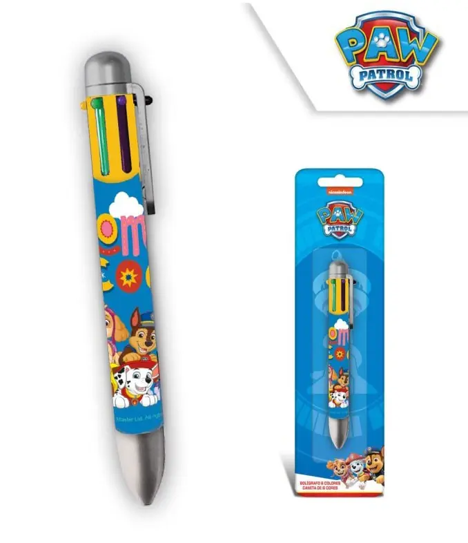 Paw Patrol 6 barevné pero fotografii produktu