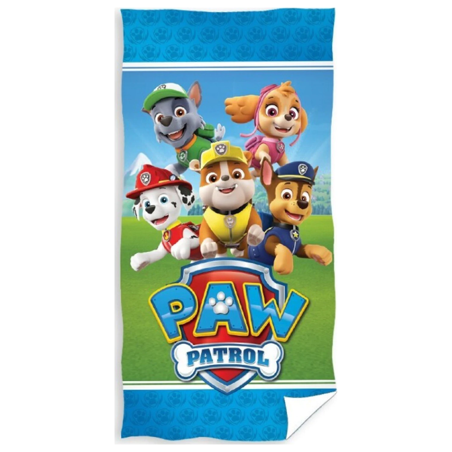 Paw Patrol Action Team ručník 70x140 cm fotografii produktu