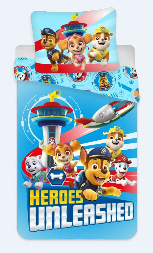 PAW Patrol Povlečení 140x200 cm, 70x90 cm mikrovlákno fotografii produktu