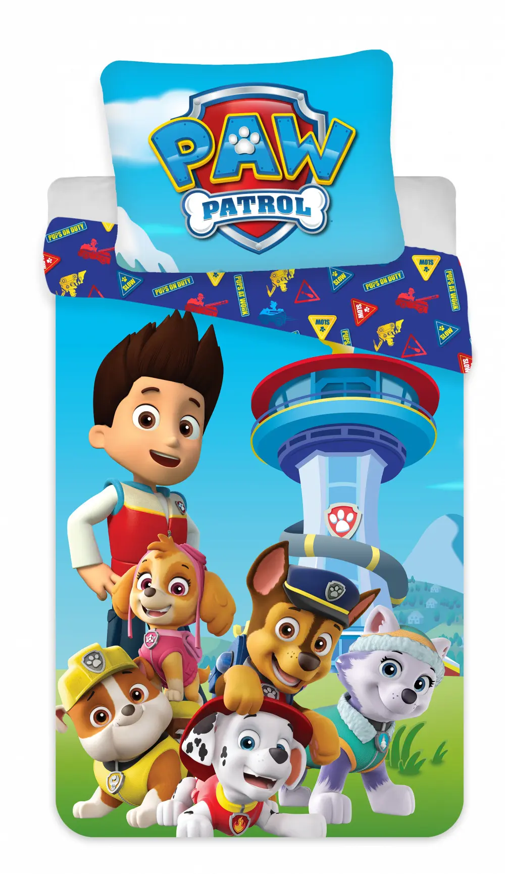 Paw Patrol sada povlečení 140x200cm, 70x90cm microfibre fotografii produktu