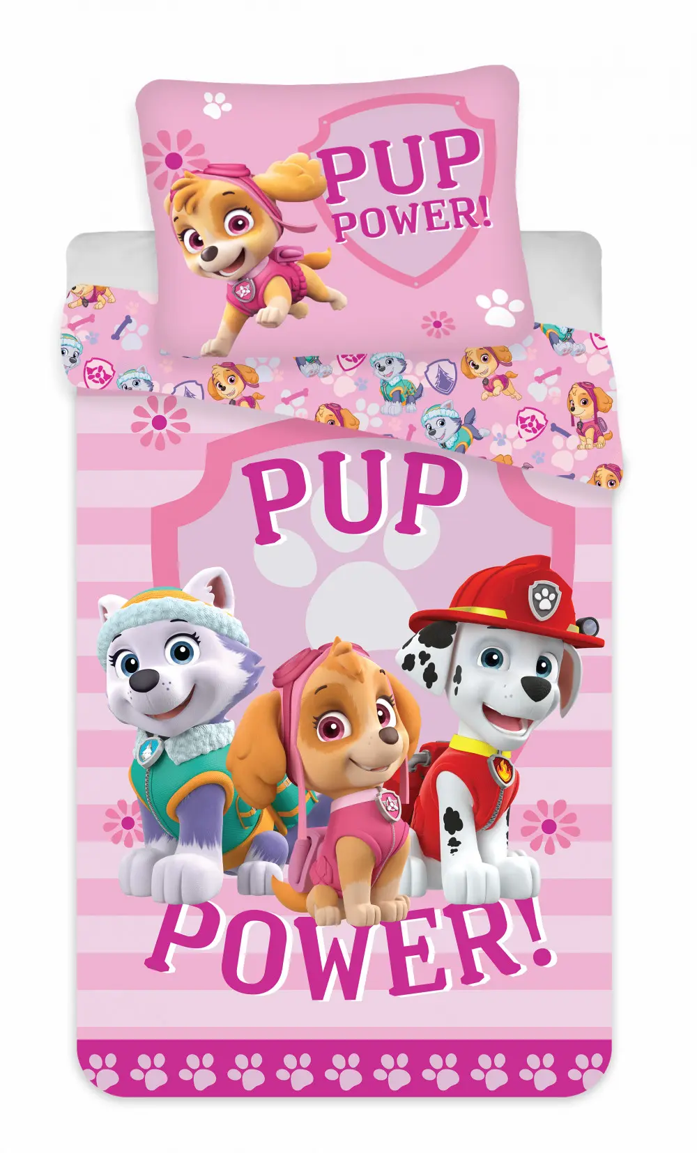 Paw Patrol Povlečení na přikrývku 140x200cm, 70x90cm Mikrovlákno fotografii produktu