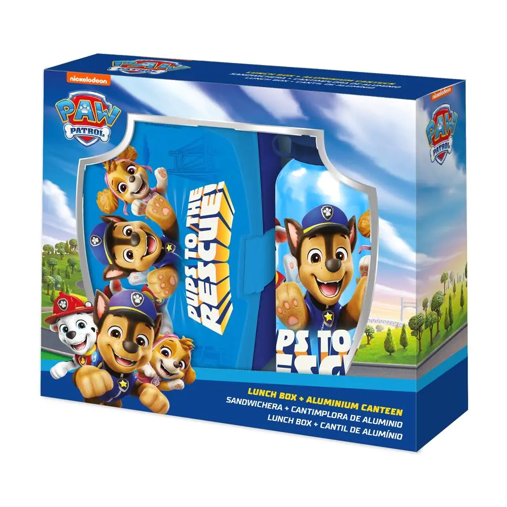 Paw Patrol Hliníková láhev + svačinový box fotografii produktu