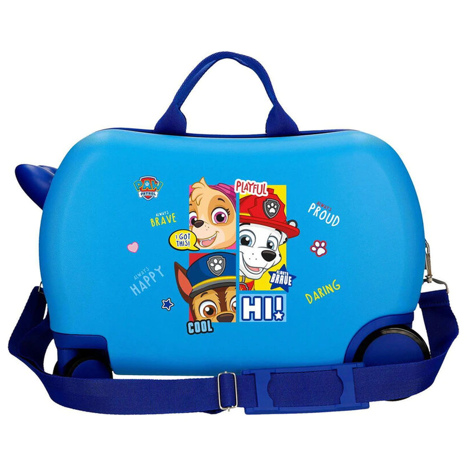 Paw Patrol Be Happy ABS cestovní kufr na kolečkách 45 cm fotografii produktu
