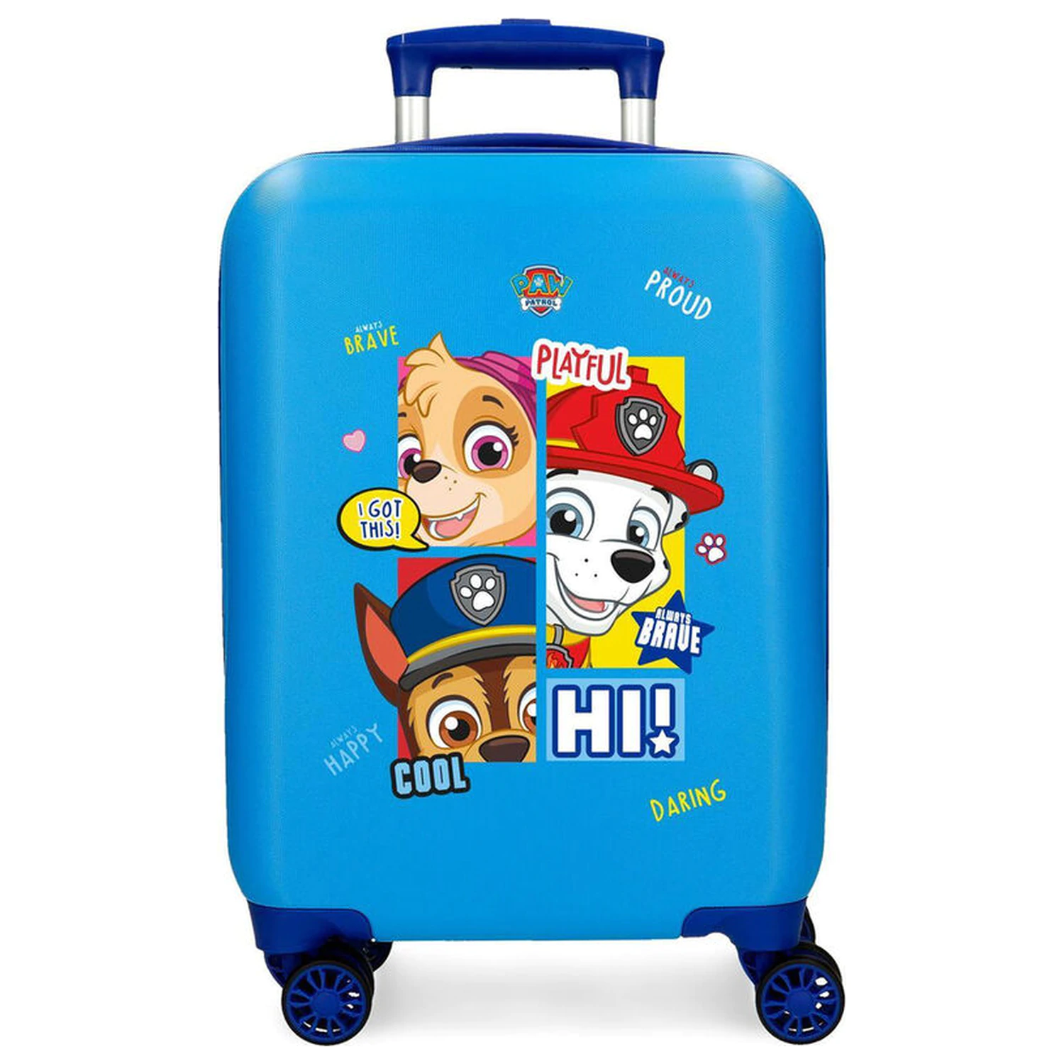 Paw Patrol Be Happy ABS cestovní kufr na kolečkách 50cm fotografii produktu