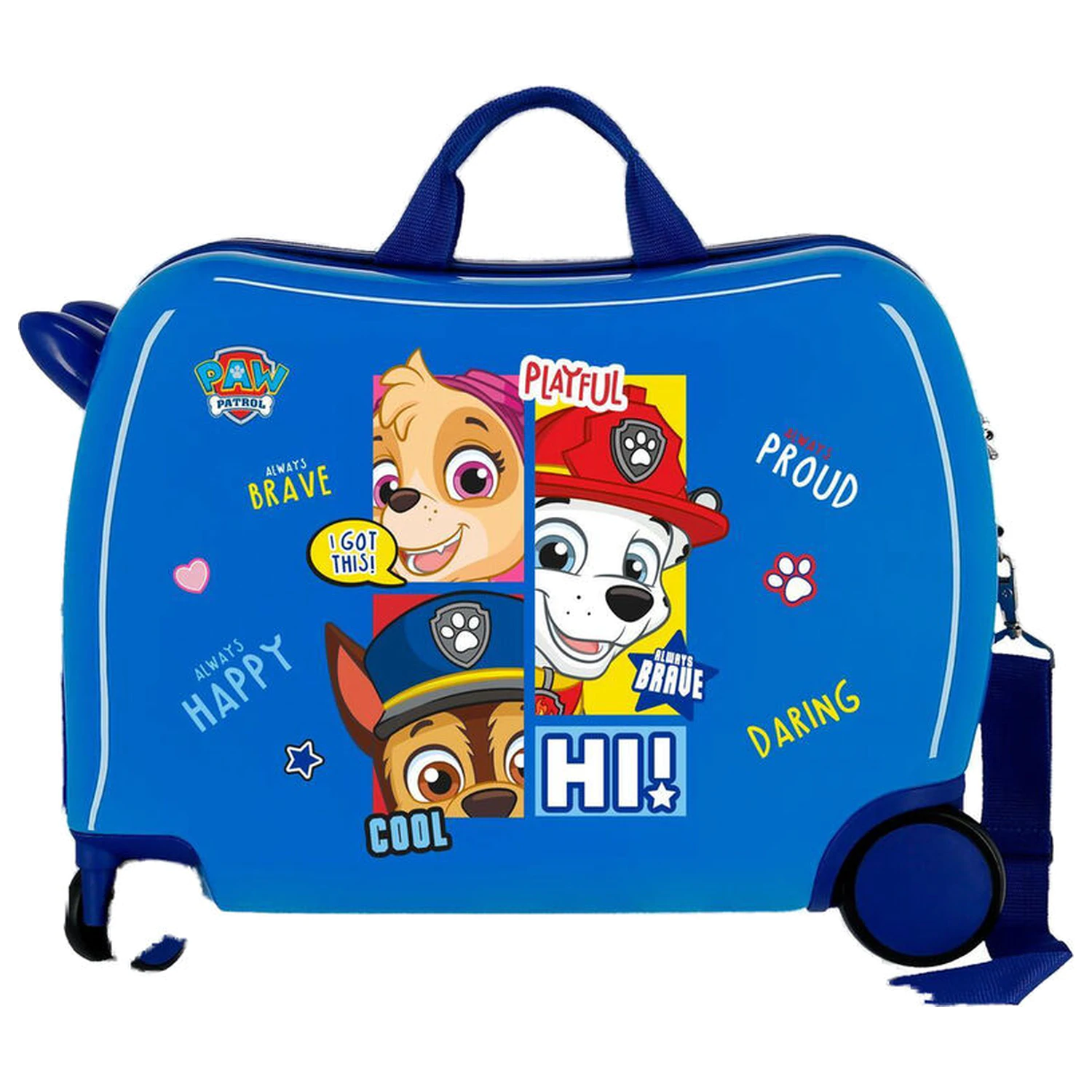 Paw Patrol Be Happy ABS cestovní kufr na kolečkách 50cm fotografii produktu