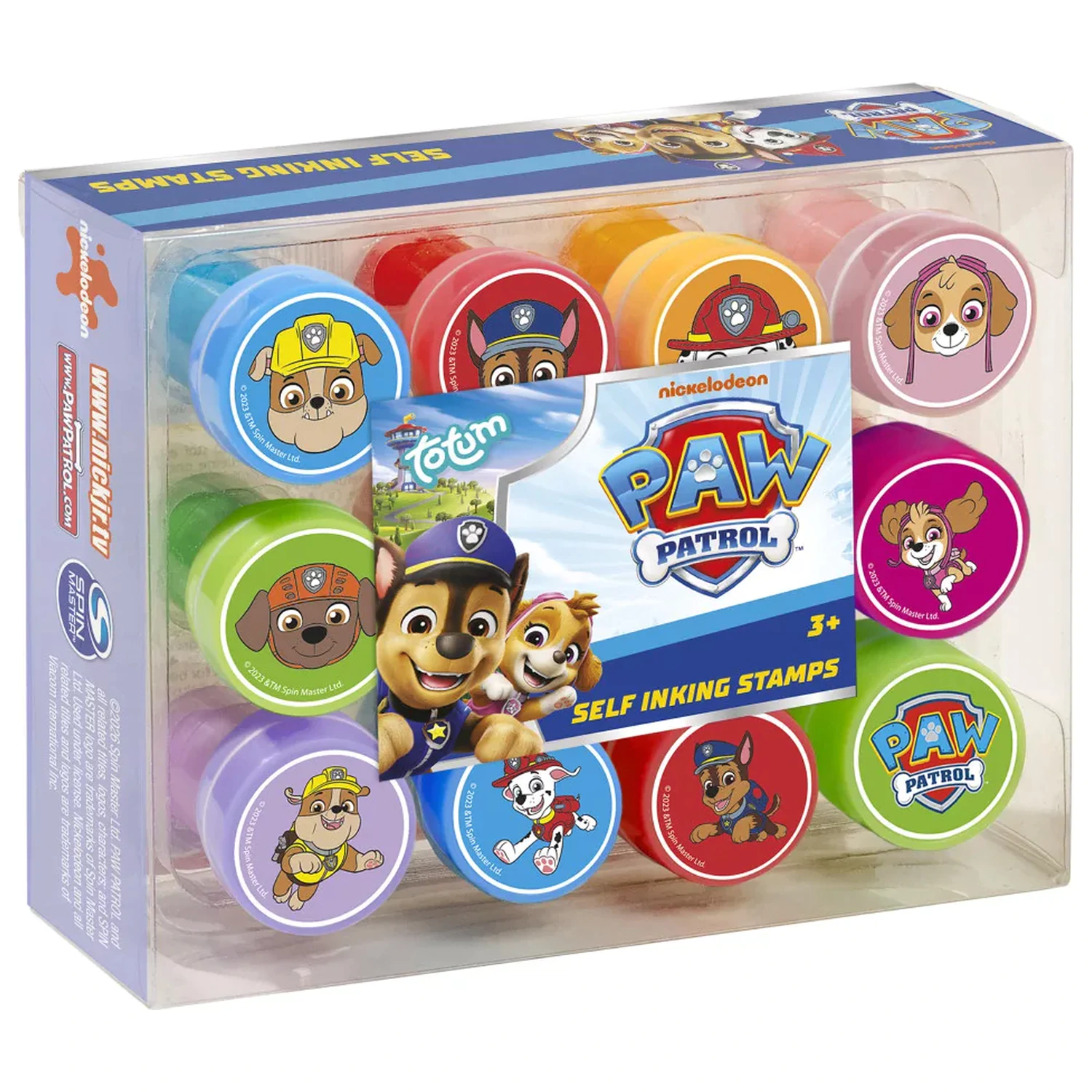 Paw Patrol Best Team Sada razítek 12 ks fotografii produktu