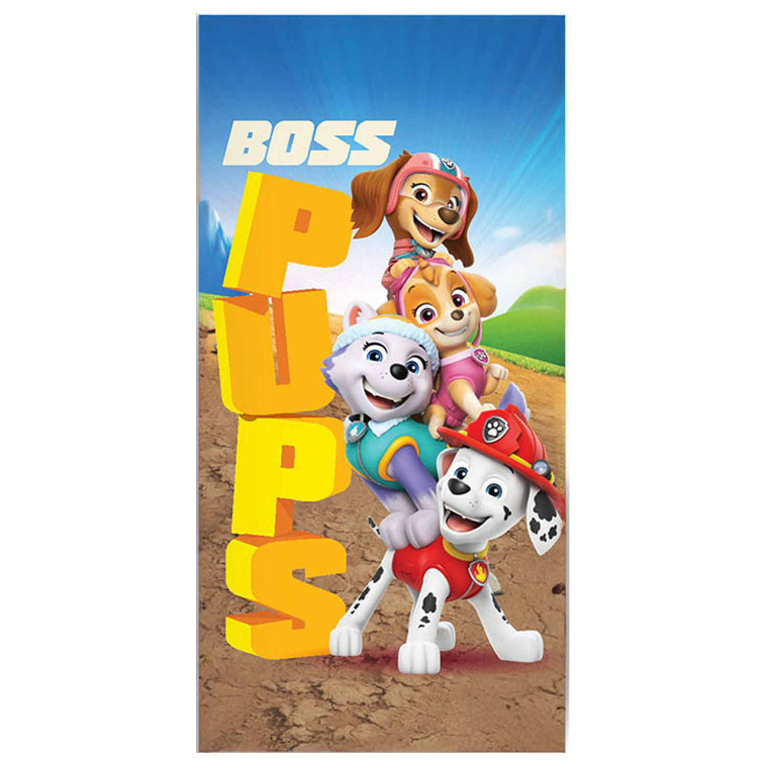 Paw Patrol Boss Pups Ručník fotografii produktu