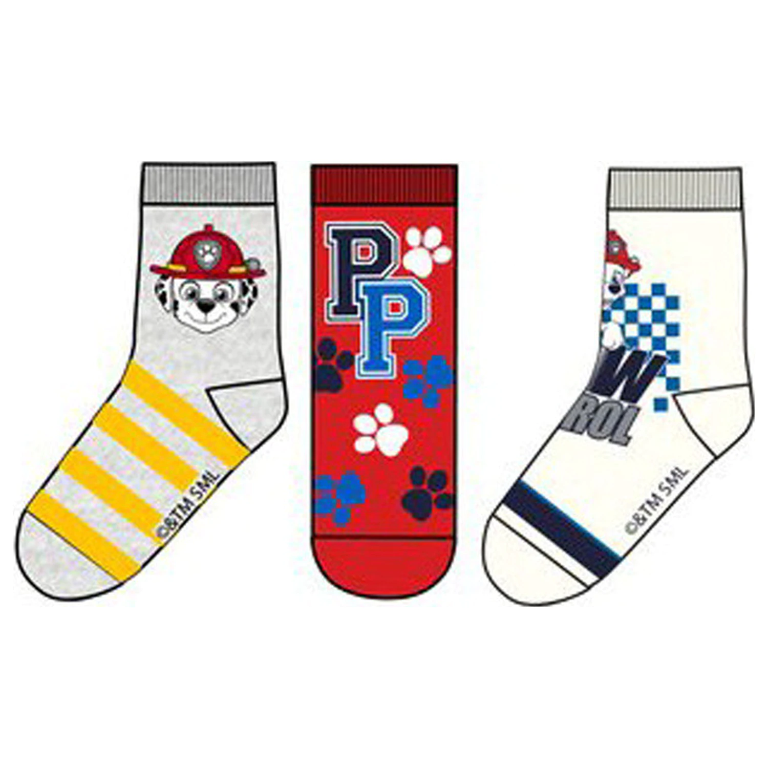 PAW Patrol chlapecké dětské ponožky Crew 23/26 fotografii produktu