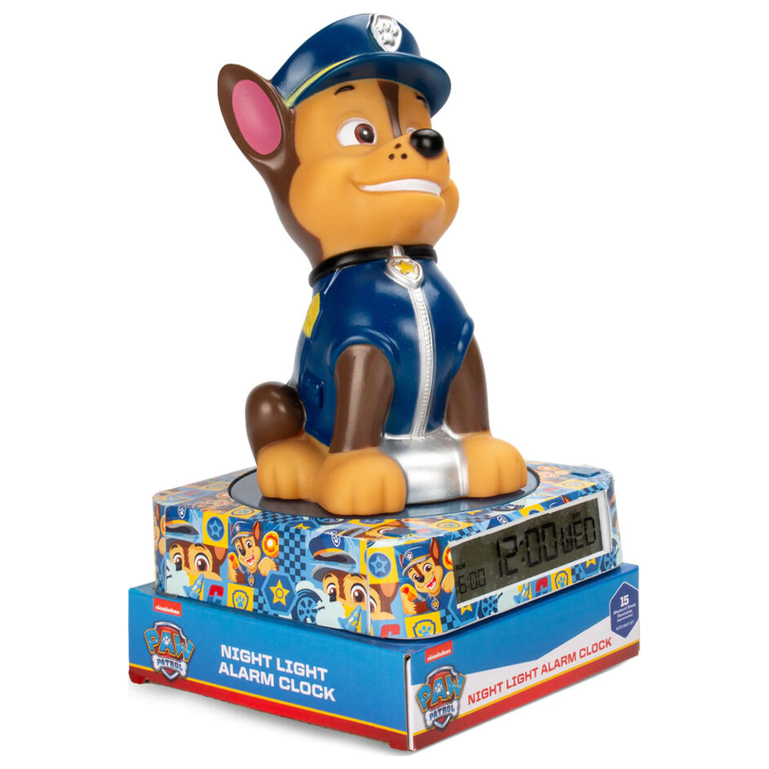 Paw Patrol Chase 3D lampa s alarmem fotografii produktu