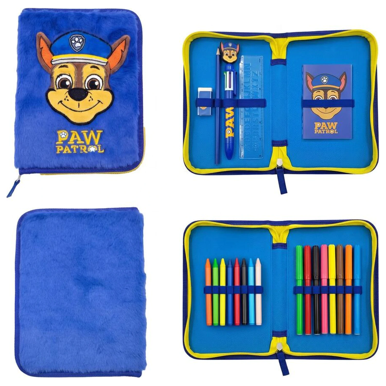 Paw Patrol Chase dvojitý penál fotografii produktu