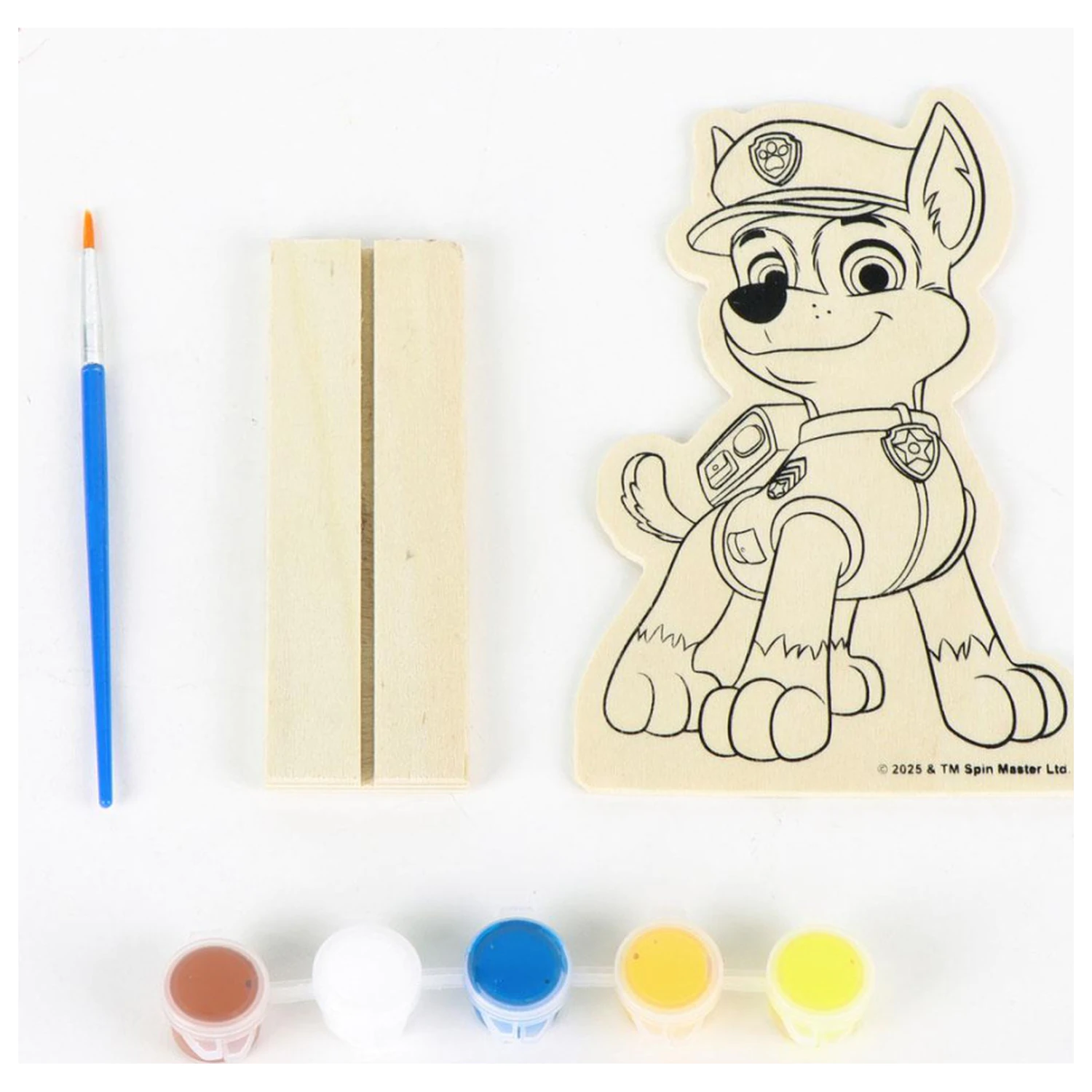 PAW Patrol Chase malovatelná dřevěná figurka fotografii produktu