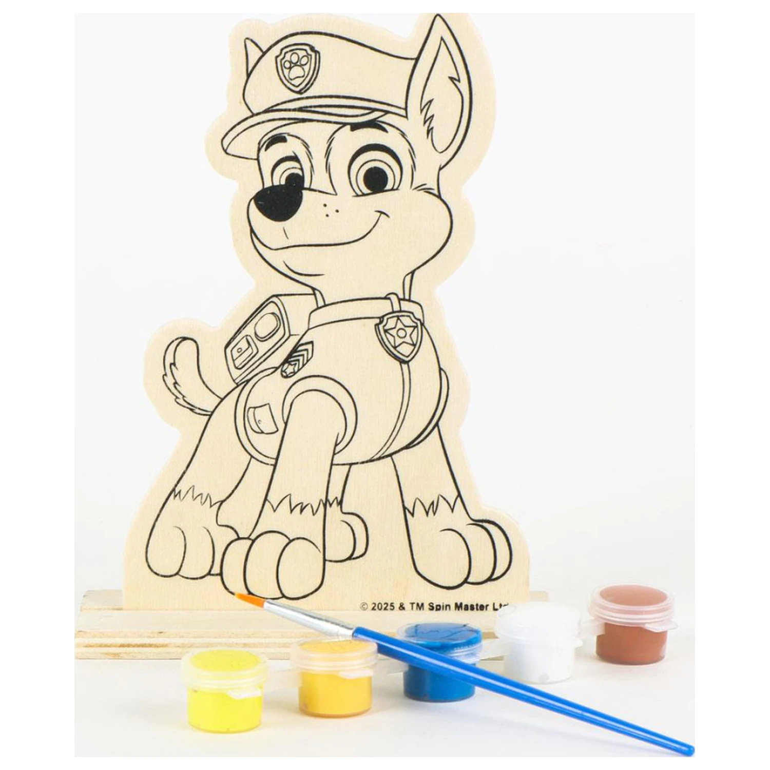 PAW Patrol Chase malovatelná dřevěná figurka fotografii produktu