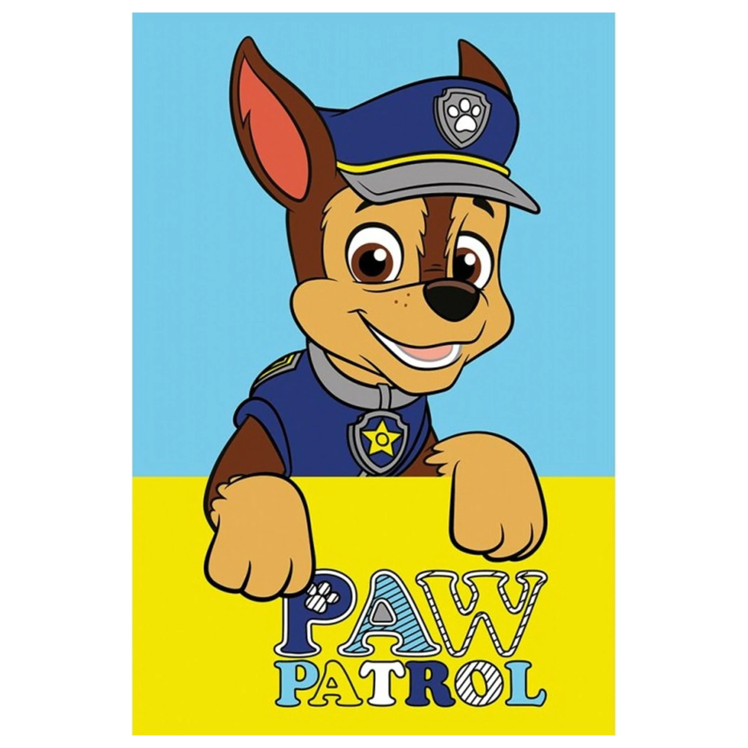 Paw Patrol Chase ručník na ruce, ručník na obličej, ručník fotografii produktu