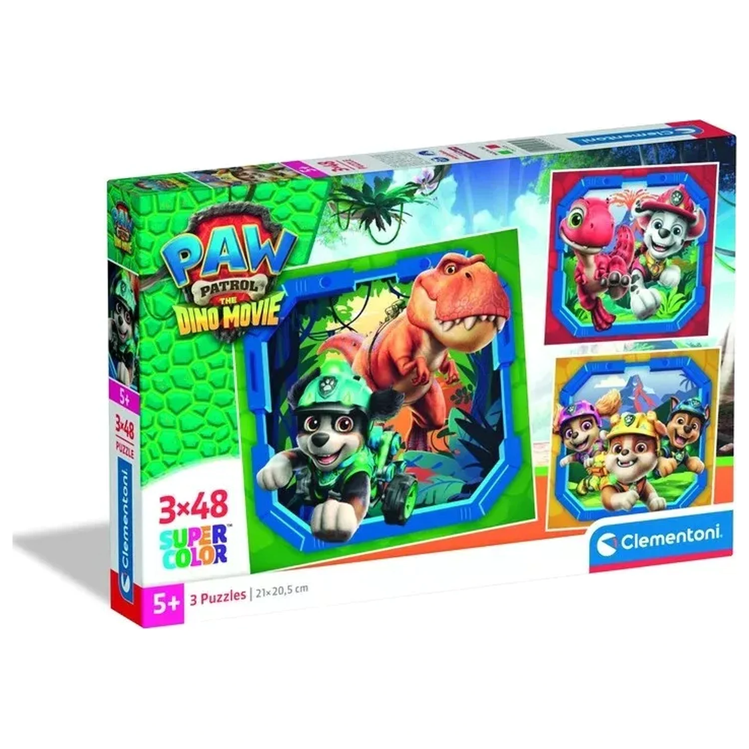 Paw Patrol Dino Movie puzzle 3x48 dílků fotografii produktu