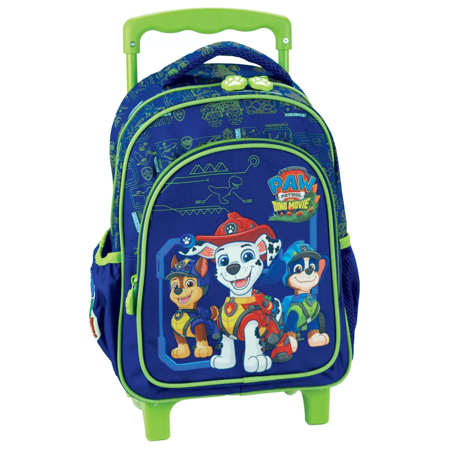 PAW Patrol Dino Movie Školní batoh s kolečky pro předškoláky, taška 30 cm fotografii produktu
