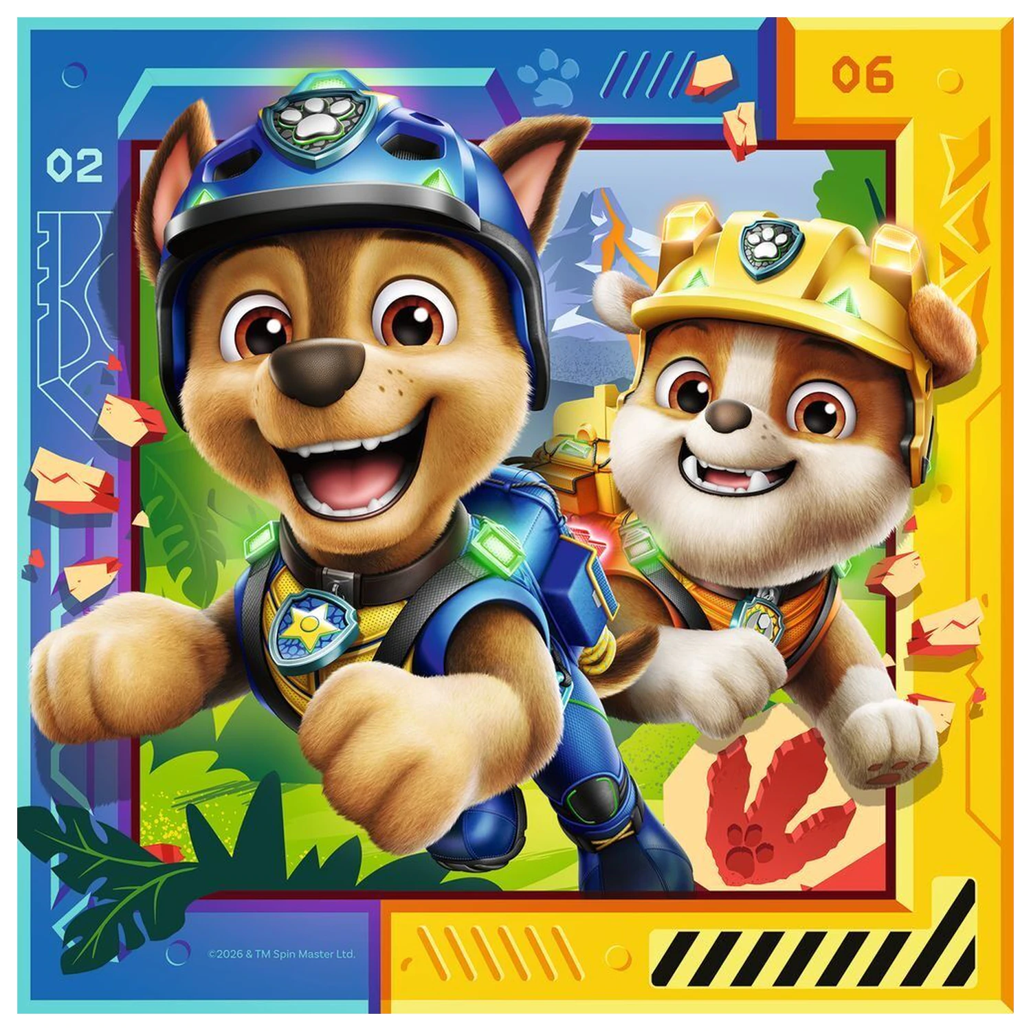 Paw Patrol Dino Movie puzzle 3x49 kusů fotografii produktu