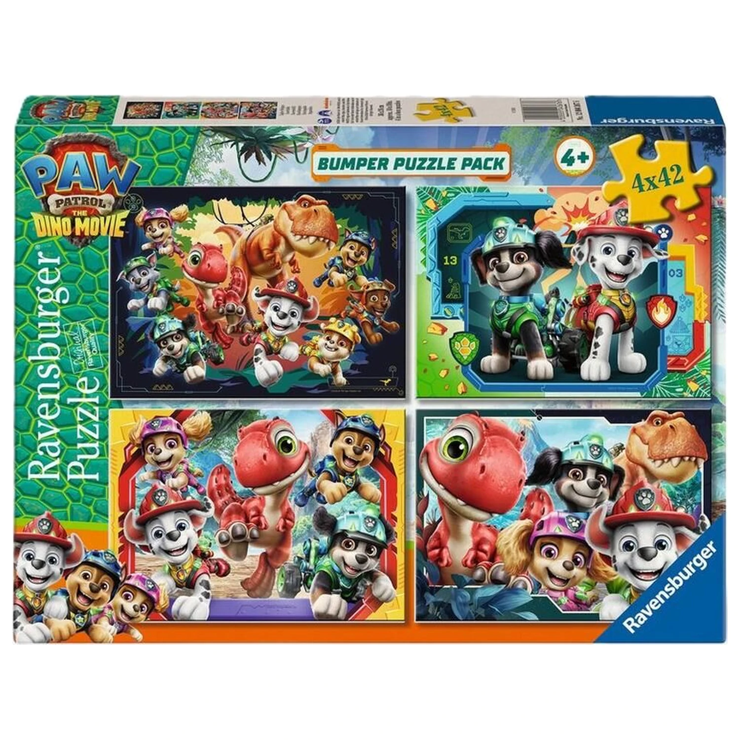 Paw Patrol Dino Movie puzzle 4x42 kusů fotografii produktu