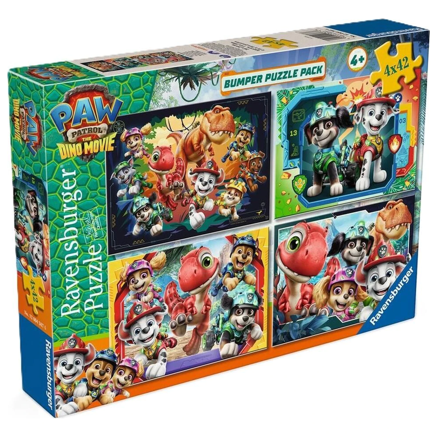Paw Patrol Dino Movie puzzle 4x42 kusů fotografii produktu