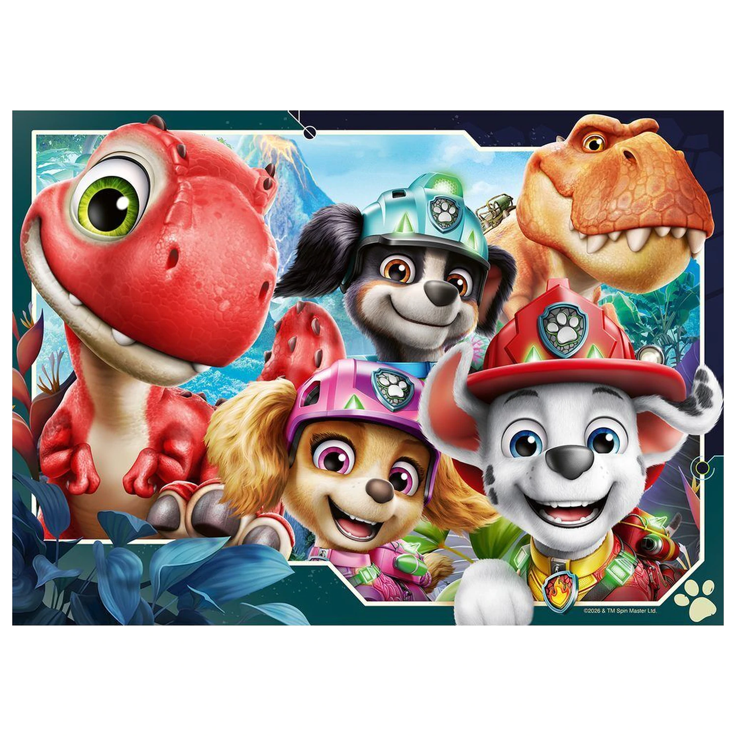 Paw Patrol Dino Movie puzzle 4x42 kusů fotografii produktu