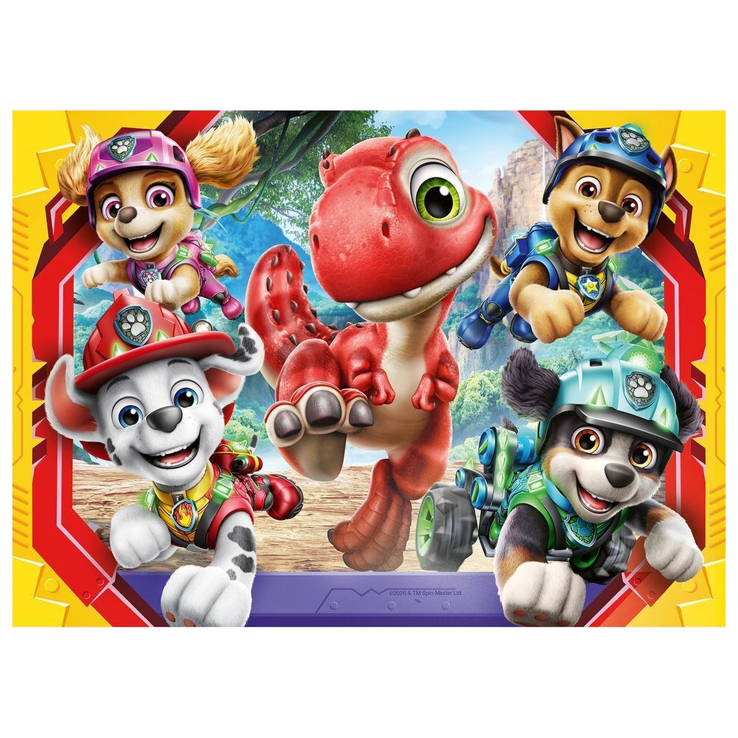 Paw Patrol Dino Movie puzzle 4x42 kusů fotografii produktu