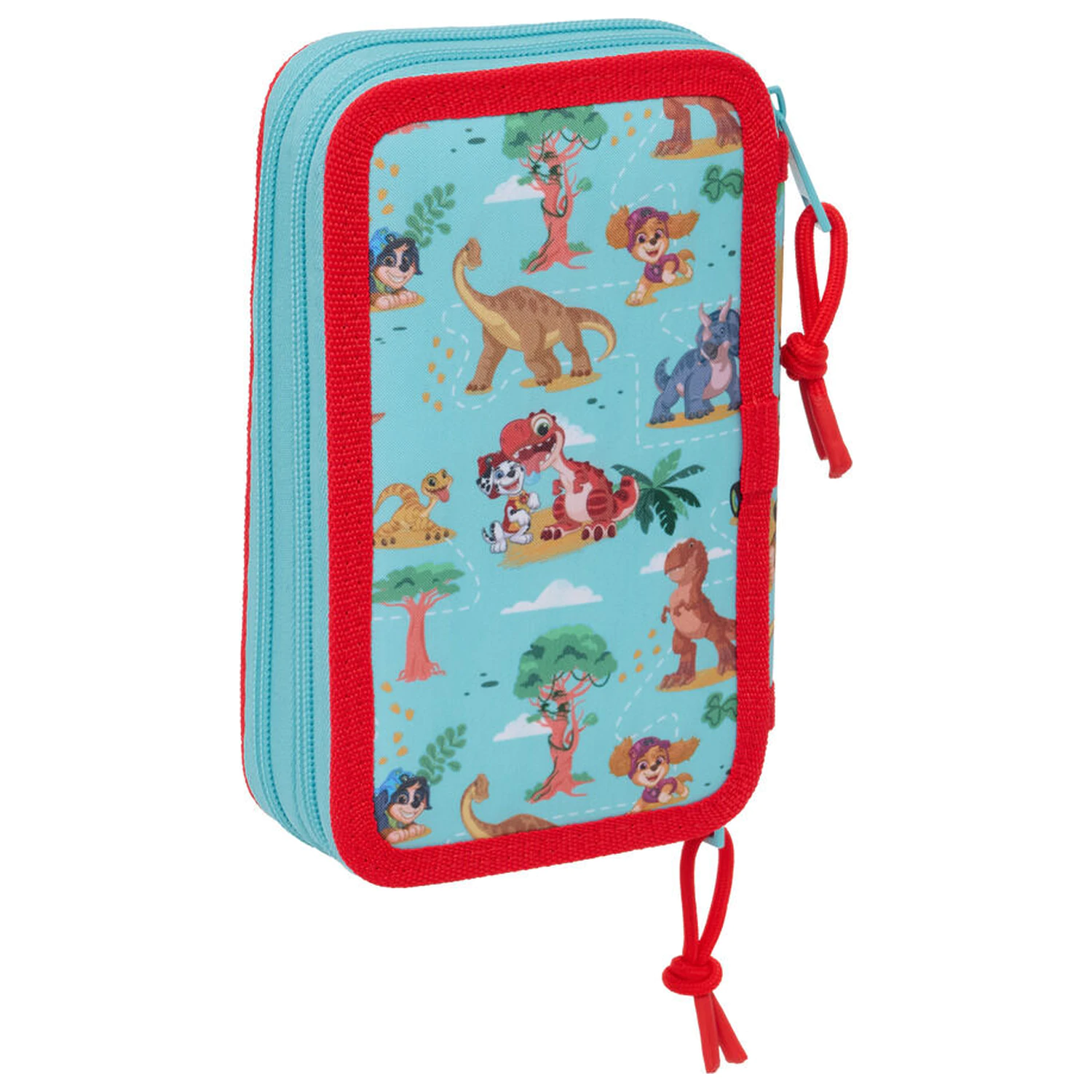 Paw Patrol Dino Rescue dvojitý penál 29ks fotografii produktu