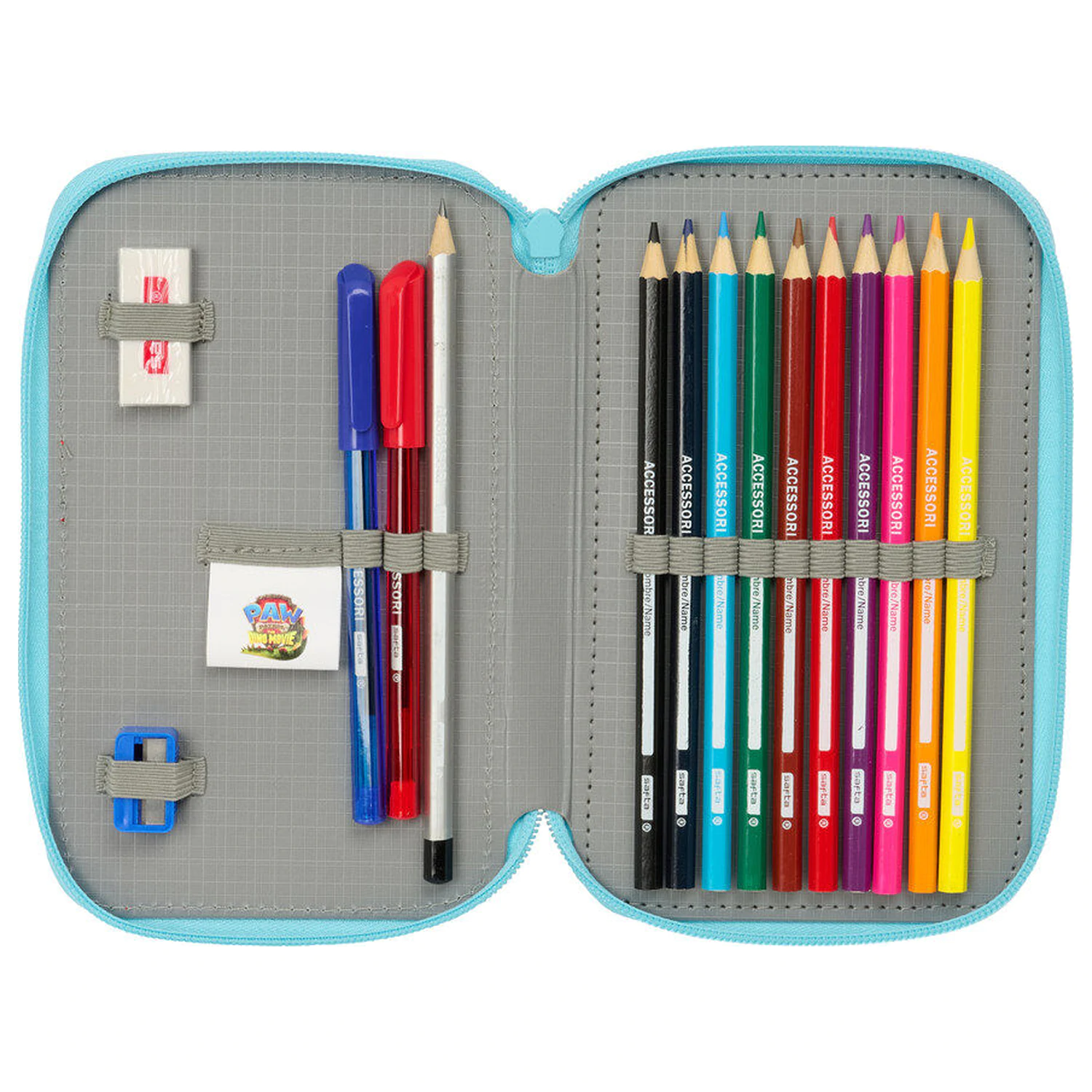 Paw Patrol Dino Rescue dvojitý penál 29ks fotografii produktu