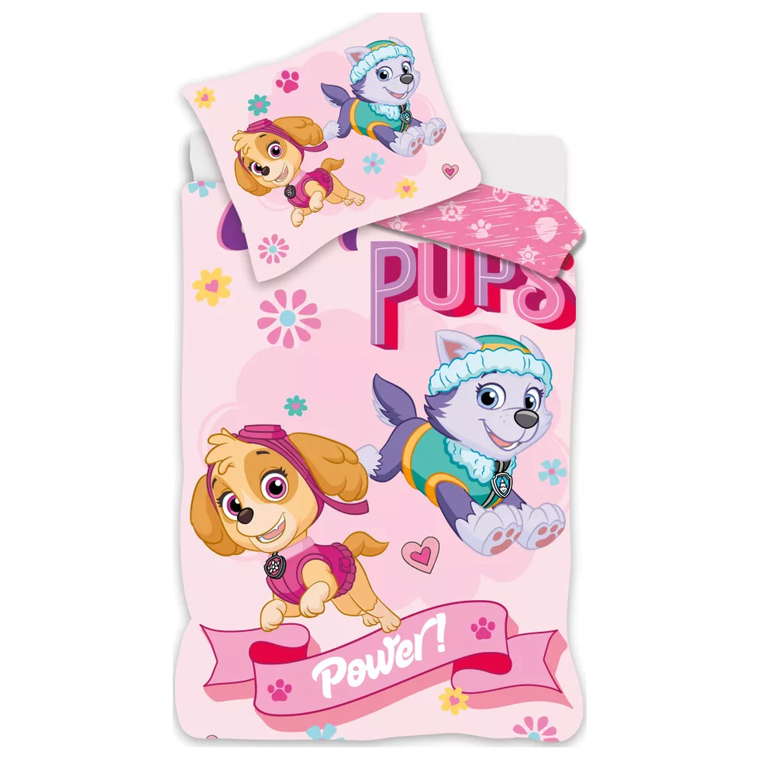 Paw Patrol Flower Fun Dětský, předškolní povlak na peřinu fotografii produktu